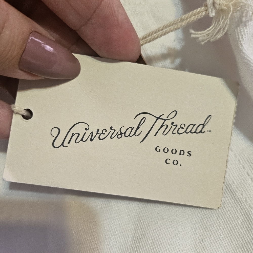 NEW Universal Thread High Rise White Utility Shorts - Picture 10 of 13